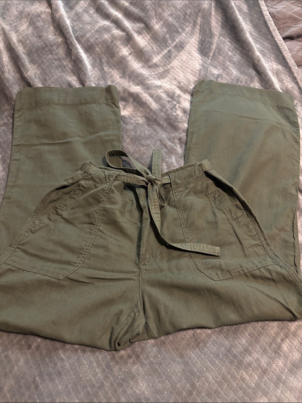 Gap Linen Blend Wide Leg Pant - Picture 5 of 5